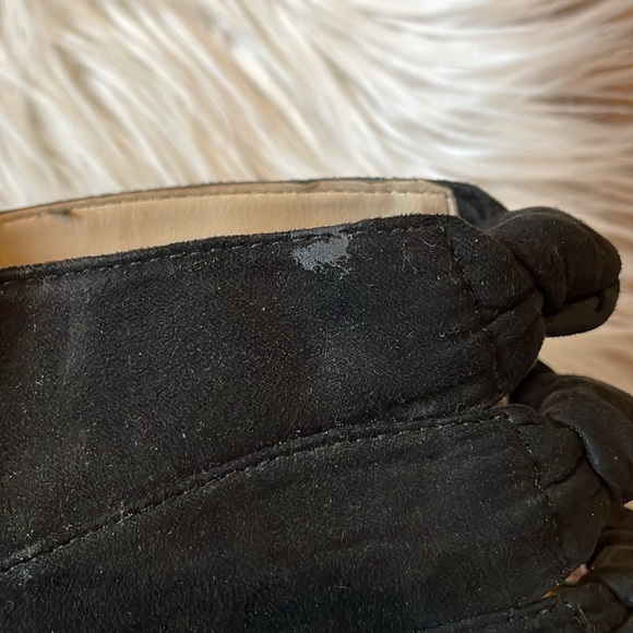 Metaphor Ladies Black size 7 High Heels! Bows! Peep toe! Zip up! - Picture 11 of 11